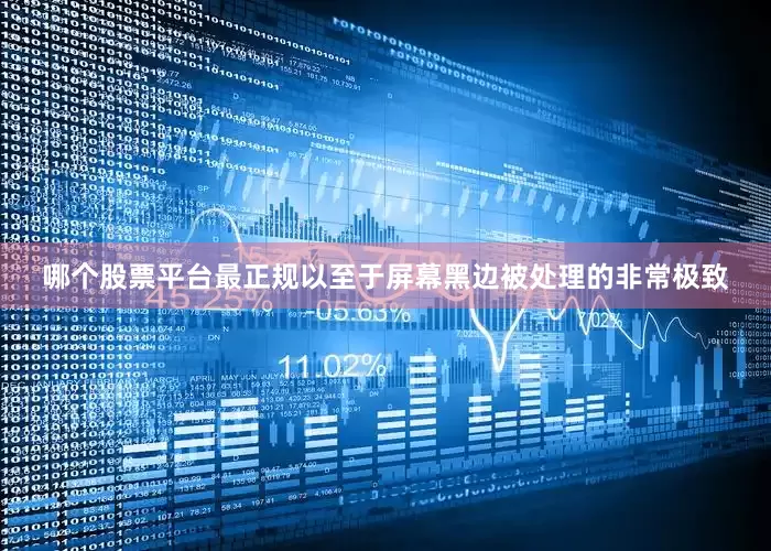 哪个股票平台最正规以至于屏幕黑边被处理的非常极致